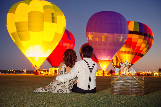 Hot air Balloon for couple in Dubai